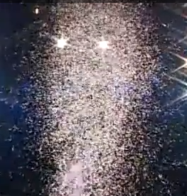 continuous flow confetti